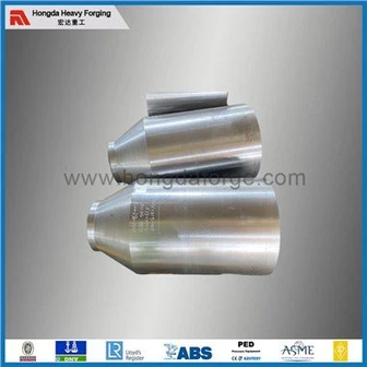 Kovaný konektor výstupného potrubia plynu